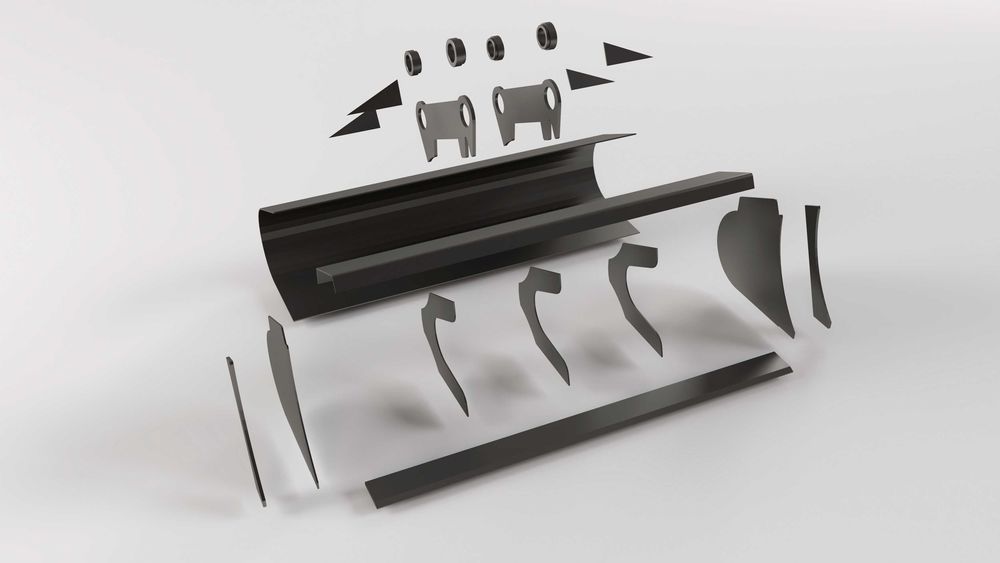 Łyżka skarpowa skarpówka SPAWAJSAM ostrówek jcb koparka BRUTTO FV