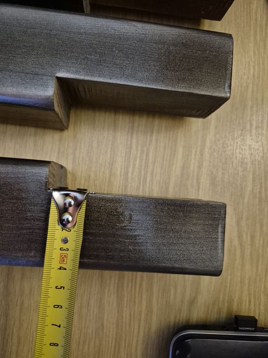 Ніжки на ліжко (дуб)