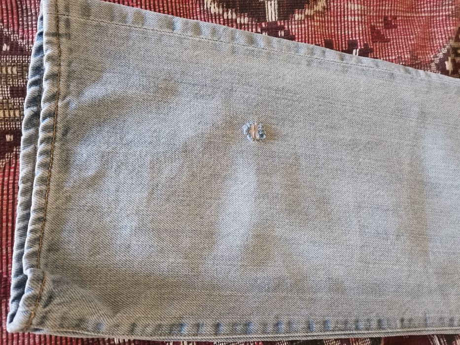 Джинсы мужские светлые. Размер 34