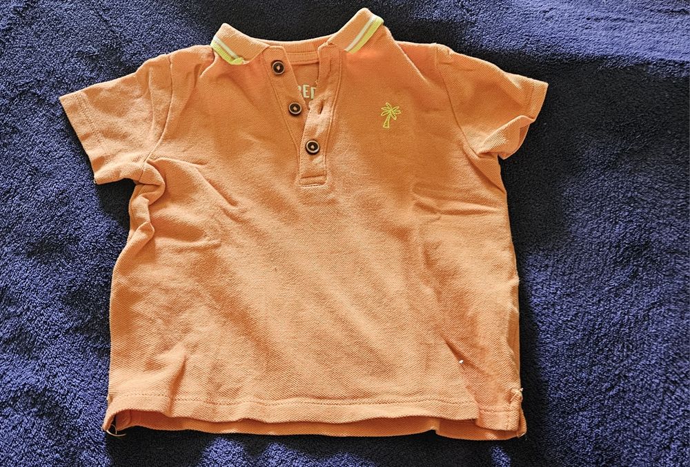 Koszulka polo 80 pomaranczowa