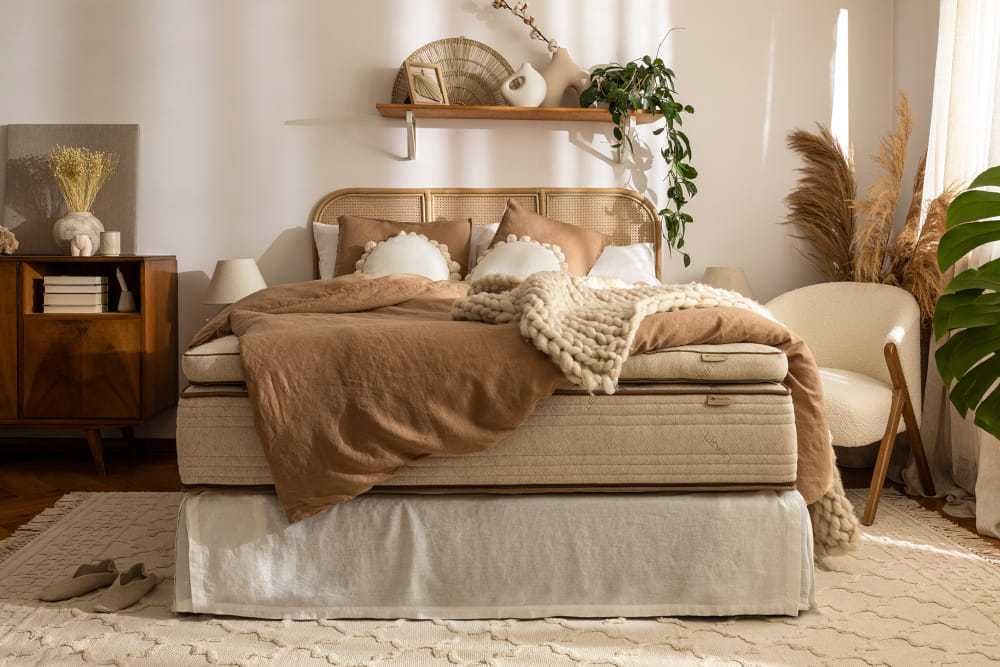 Materac Nawierzchniowy Naturalny HILDING Fen do -15% Wysyłka Gratis