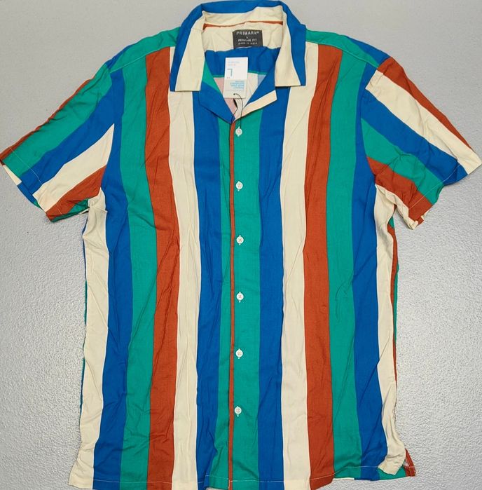 Wr) Primark Oryginalna koszula krótki rękaw Roz.L/XL