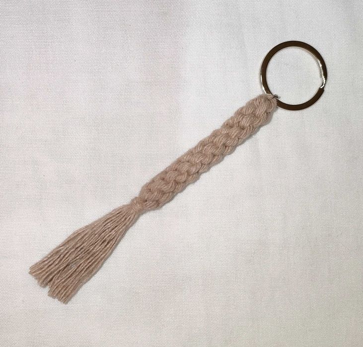 Breloczek brelok makrama Handmade