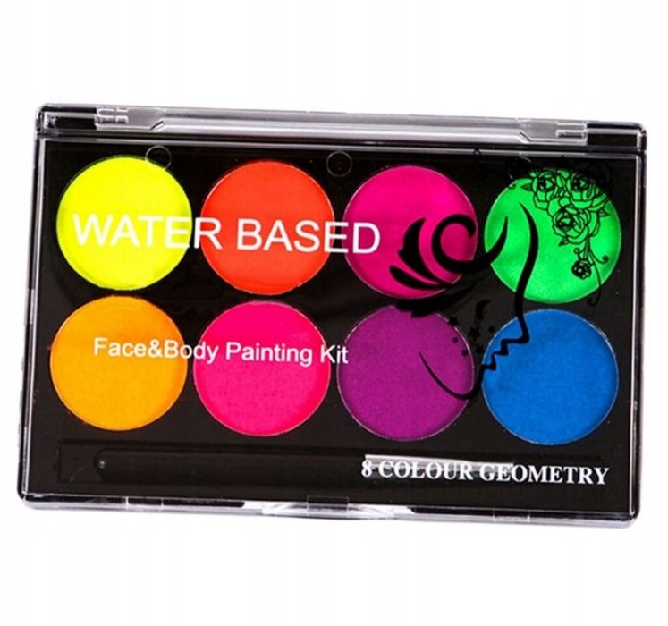 Paletka zabawka farbki malowanie twarzy