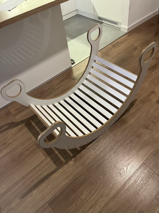 Tupti wood duzy bujak + duza zjezdzalnia montessori