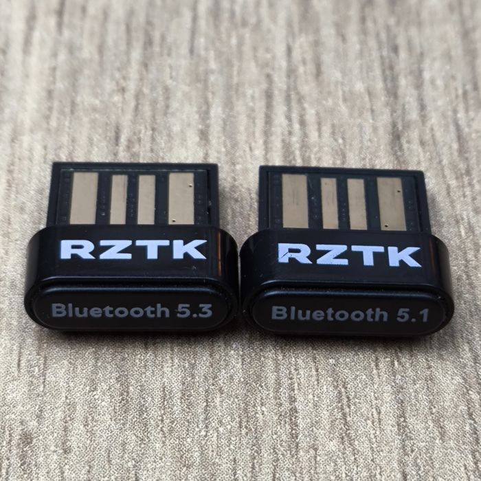 USB Bluetooth адаптер блютуз для ПК RZTK BT 5.3 + RZTK BT 5.1