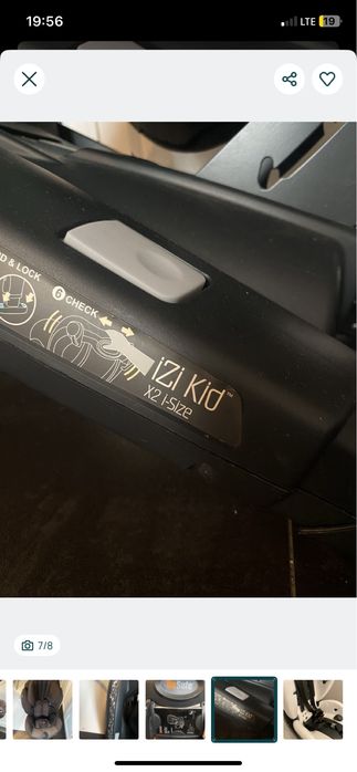 Fotelik samochodowy Be Safe IZI KID x2 isofix