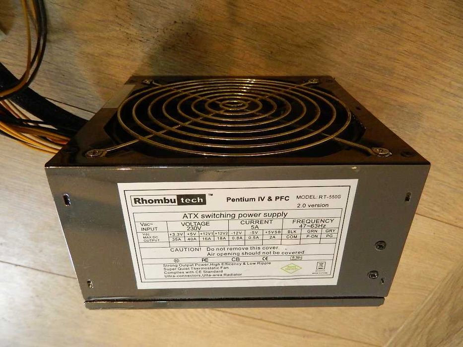 Zasilcz 550W RhombuTech