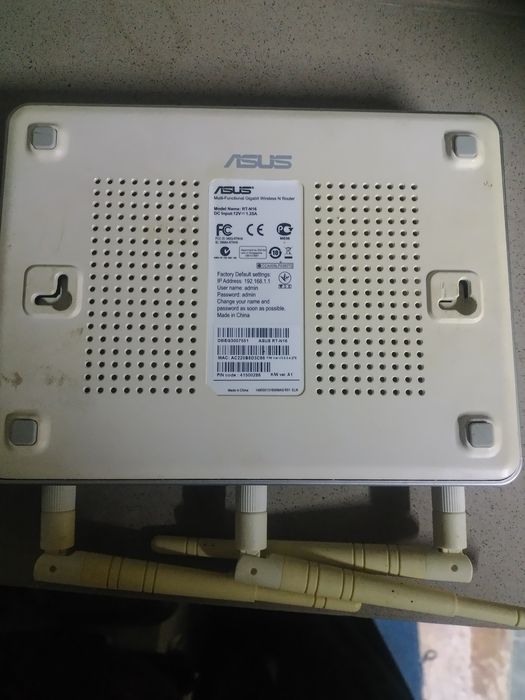 Роутер  Asus  1gb RT-N16