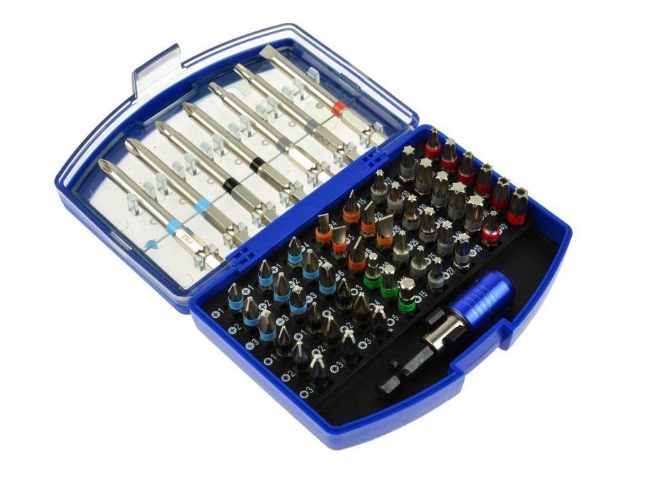 Zestaw bitów, końcówki wkrętakowe torx 56szt. bity