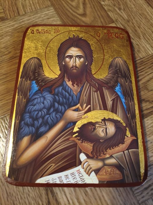 Икона Иоанн Креститель. Греция.