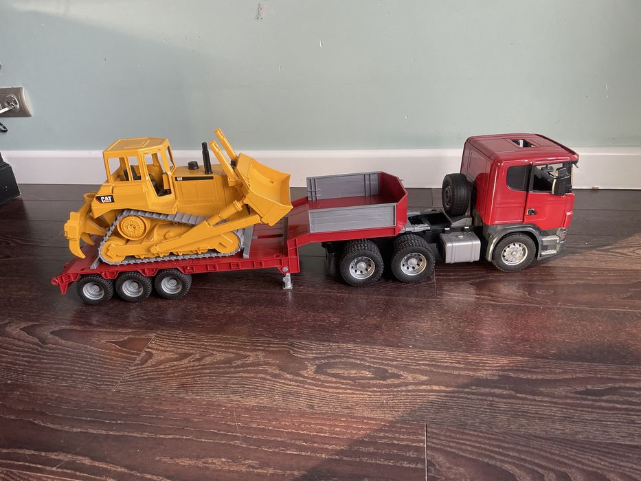 Sprzedam Tir scania z lawetą