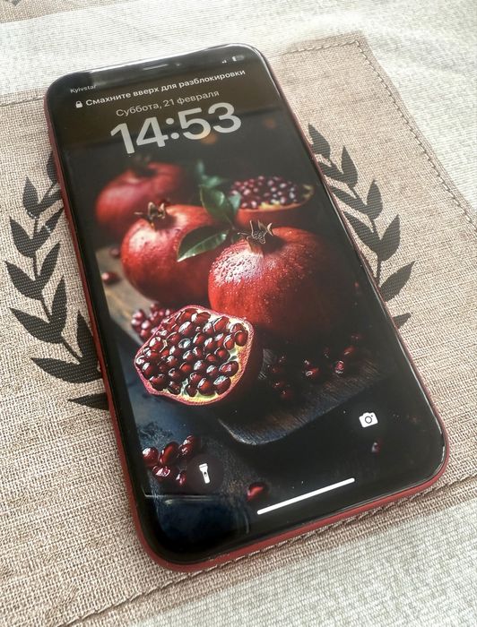 Айфон Хr 128 Гб Ред з підтримкою 2 сім