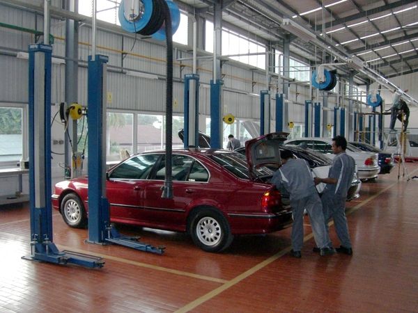 Podnośnik dwukolumnowy Nussbaum 2.30 SLE 3000 kg