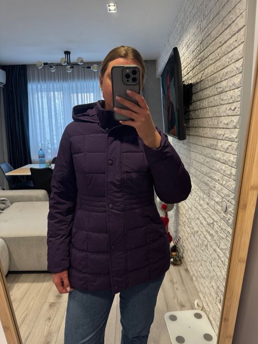 Пухова куртка  Lands’ End.