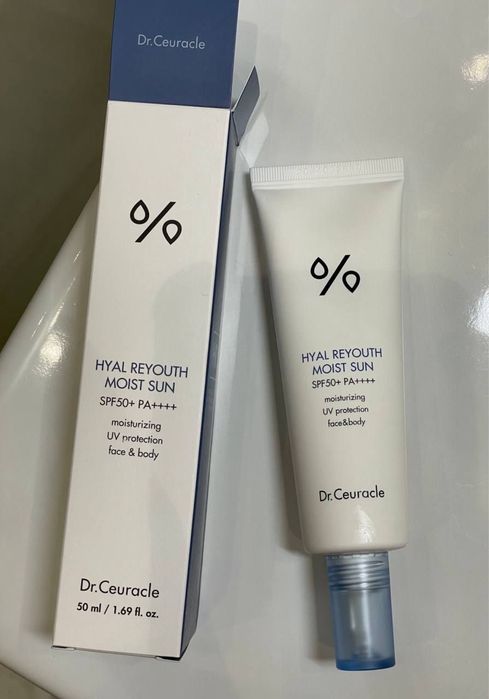 Сонцезахисний крем для обличчя Dr.Ceuracle SPF 50+ солнцезащитный крем