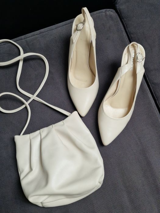 Zestaw czółenka + torebka na wesele / studniówkę komplet szpilki