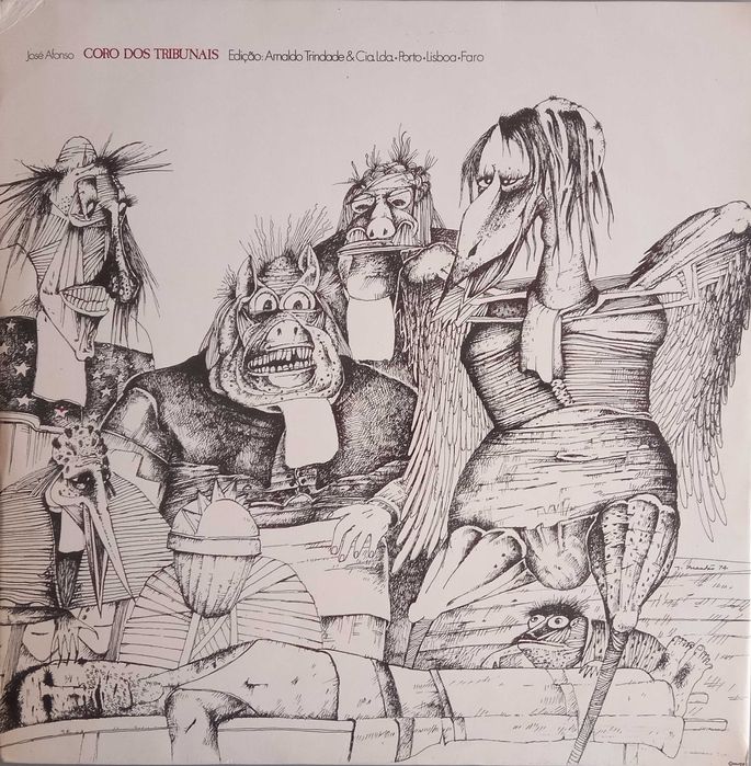 José Afonso	- - - - -		Coro dos Tribunais	- - - - -	LP