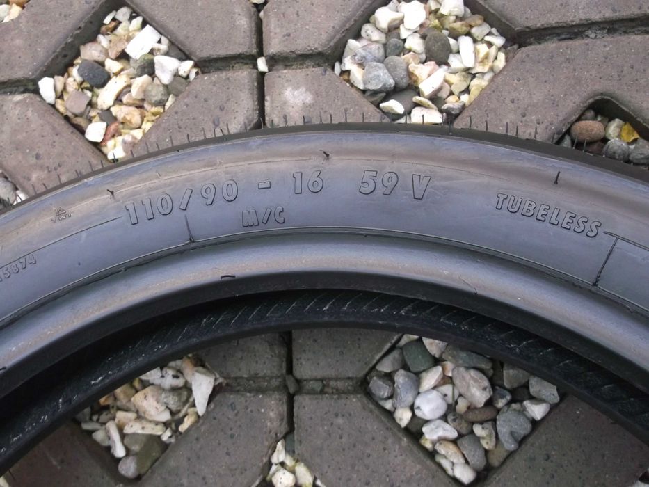 opona 110/90-16 Continental TKU 11 dot0119 4,3mm NOWA jawa cz klasyk