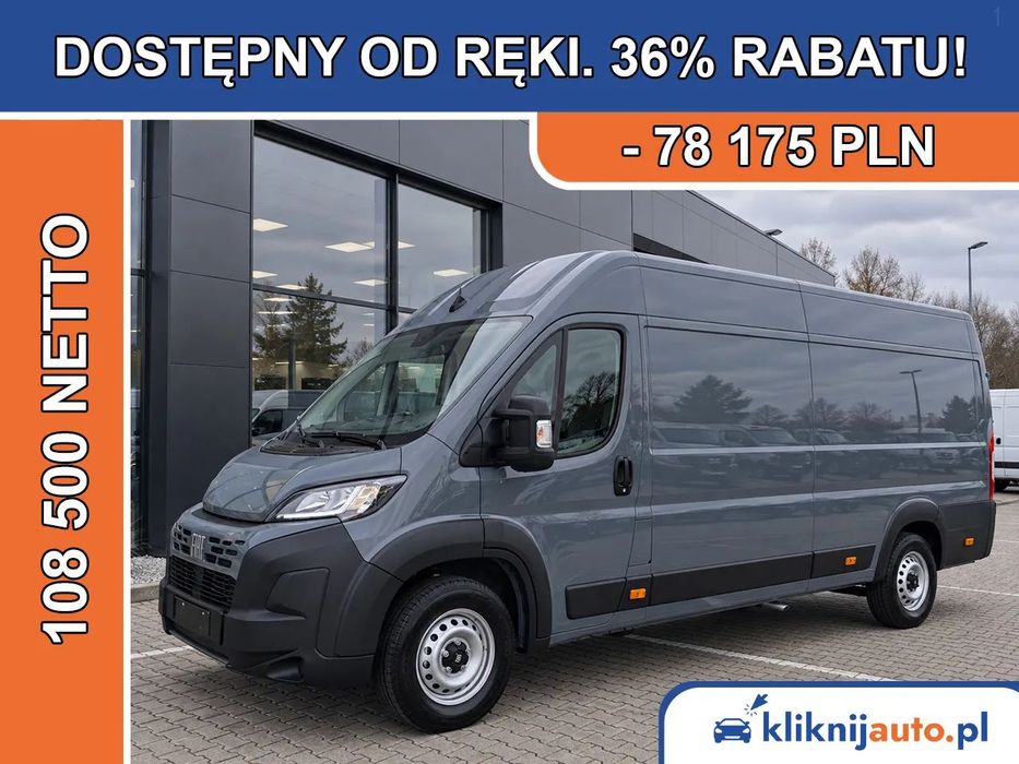 Fiat Ducato Maxi Furgon L4H2 3,5T Diesel 140KM Manual  Ducato Maxi Furgon L4H2 2.2 H3-POWER 140KM