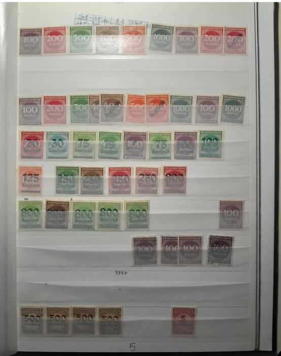 Почьовие марки Германии оригинал.