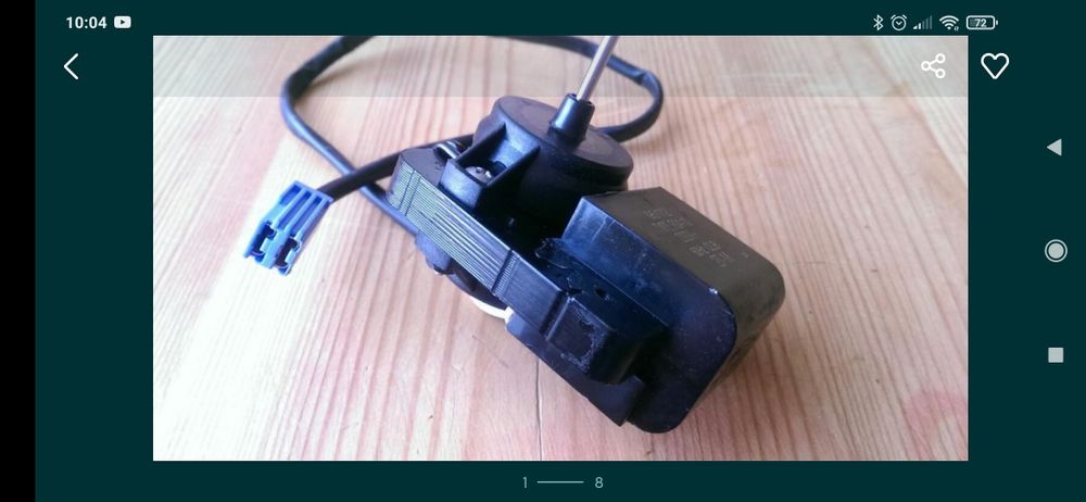 Nowy silniczek do lodówek no-frost. Oryginał MES. Szwajcaria