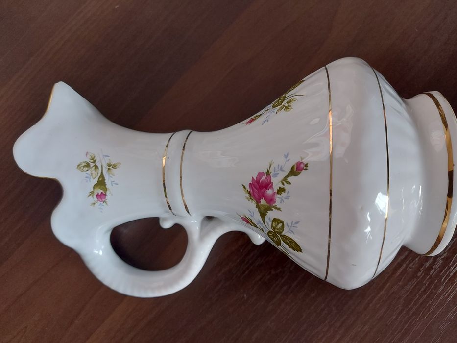 Porcelana Chodzież,wazon,świecznik