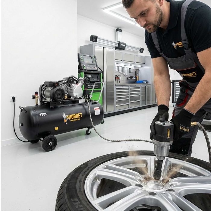 12 Bar 150l Kompresor olejowy sprężarka 4,7KM 570l/min PROMOCJA!