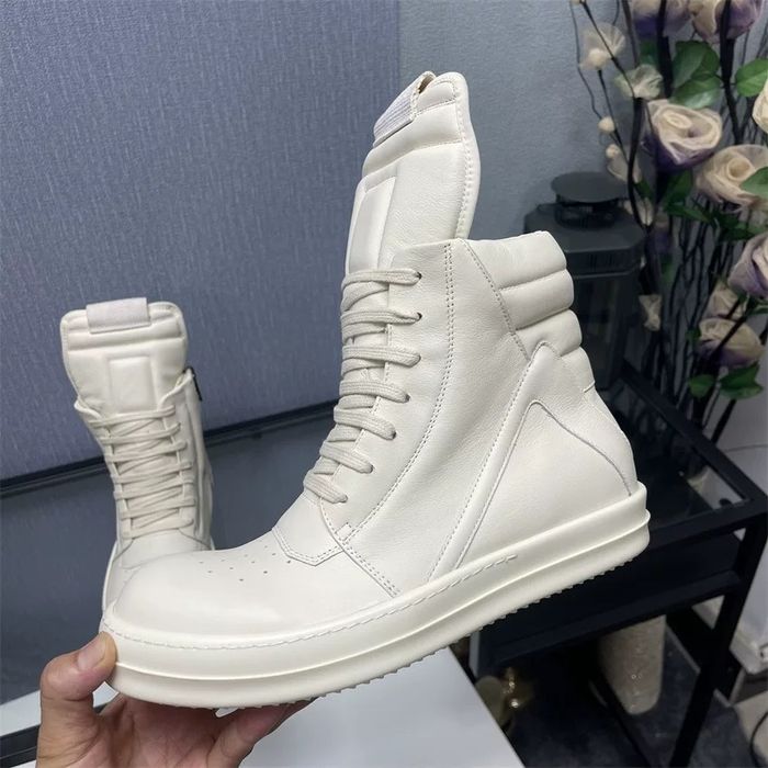 Кросівки Rick Owens Geobasket White/size 37-45/Преміум якість!
