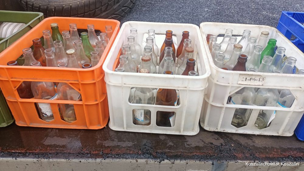 Butelki po oranżadzie