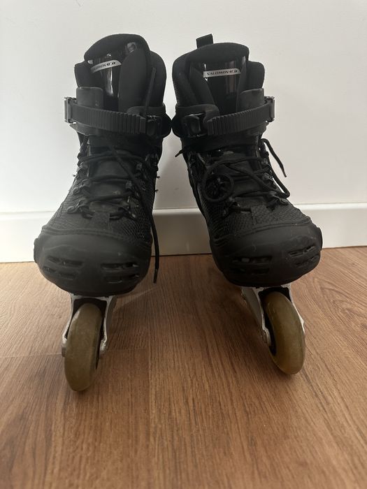 Rolki Salomon 42 UFS aggressive freeride czarne