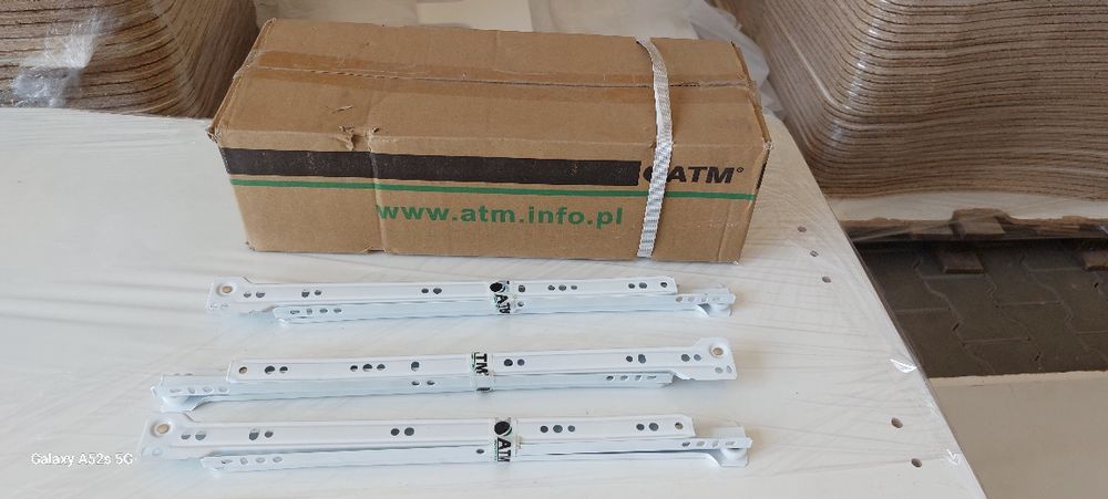 Prowadnice rolkowe 350 mm