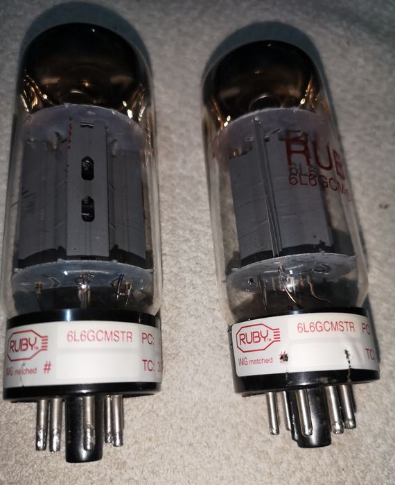 Ruby 6L6GCMSTR Matched Pair64284803712899120