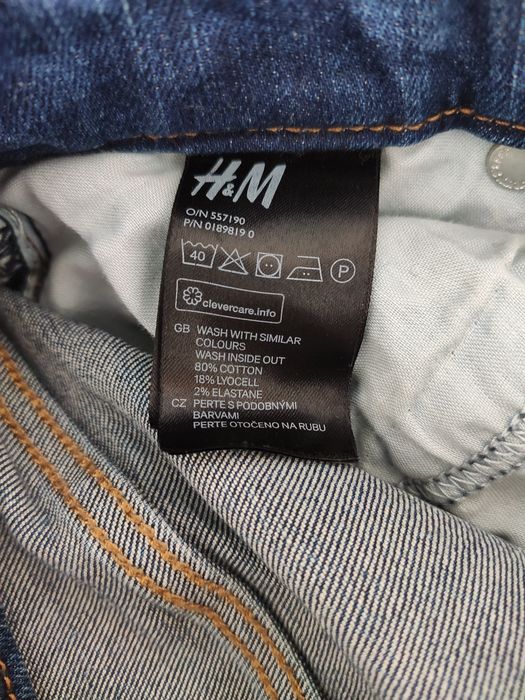 Jeansy dżinsy H&M 26/30 straight regular