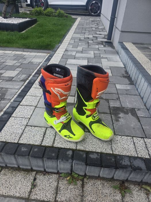 Buty motocyklowe enduro cross Alpinestars tech10