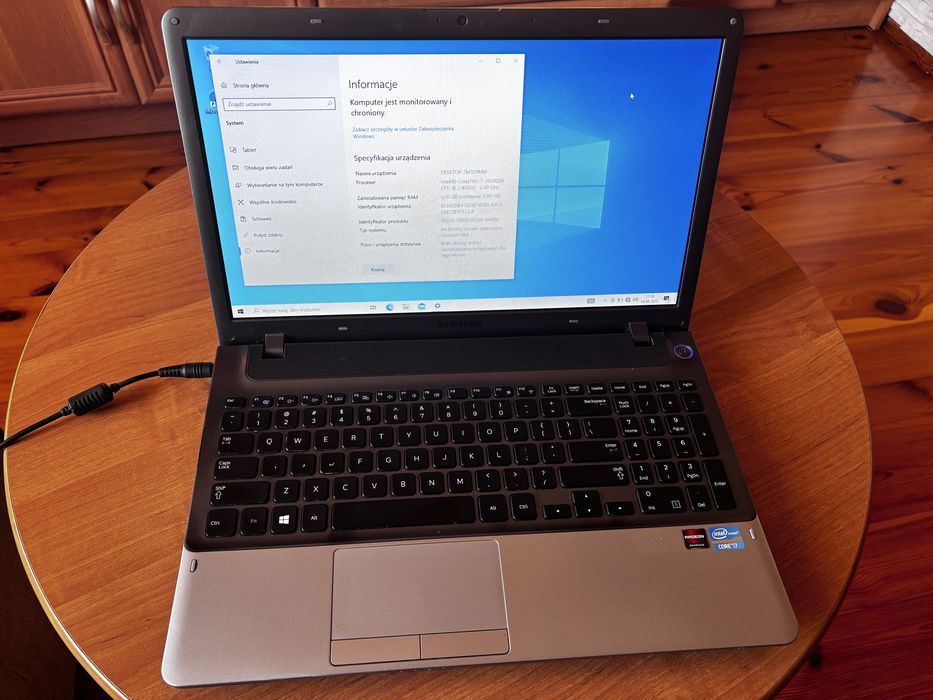 Laptop samsung IntelCore i7 6GB RAM