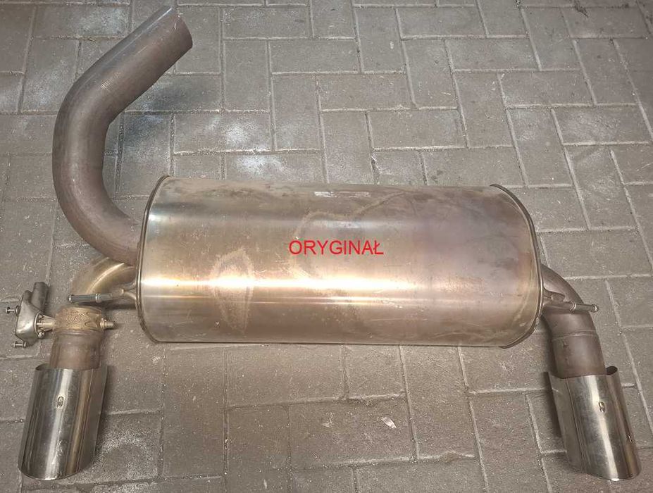 tłumik rura wydech przelot FORD Focus III Mk3 RS 2,3 350ps