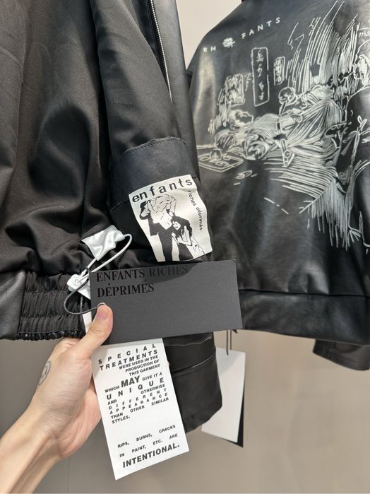 Шкіряна куртка Enfants Riches Deprimes Leather Jacket | кожанка ерд, erd