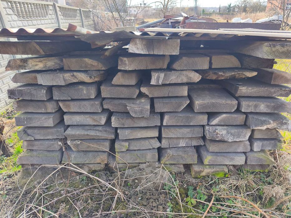 Brusy, tarcica dębowa