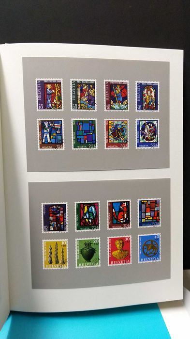 Timbres-Poste Suisses Vol 2 - livro filatélico sobre selos da Suiça
