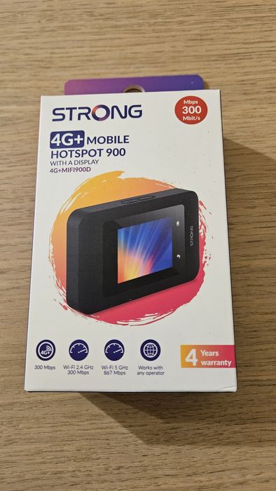 Mobilny Router 4G+ do 300Mb/s z dotykowym wyświetlaczem - Strong