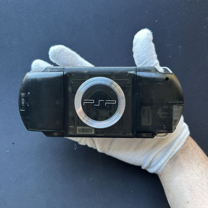 Sony PSP 1000 Transparent Black (64GB + 55 Jogos Incluídos)