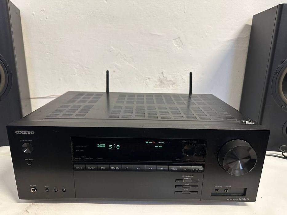 Pilot! 5,1 Amplituner Onkyo TX-SR 474, 5*135Watt, Wi-Fi, Bluetooth, Ai