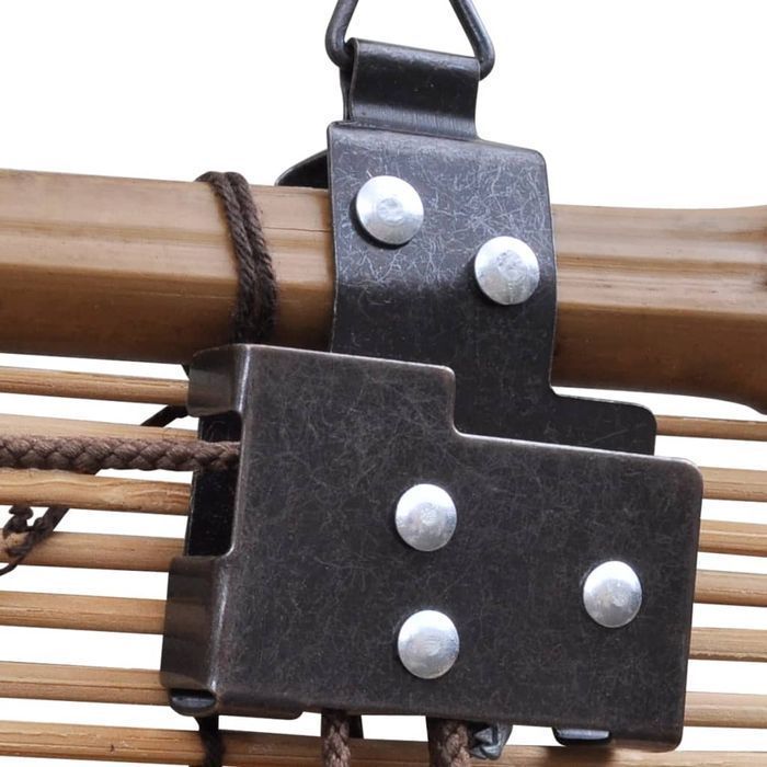 Vidaxl Rolety Bambusowe, 120 X 220 Cm, Brązowe