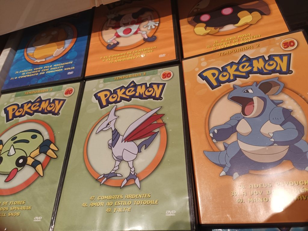 Pokemon Todas As Temporadas Em Dvd