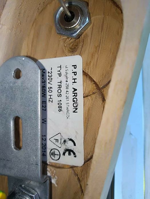 Lampa ARGON TROS Typ 1086