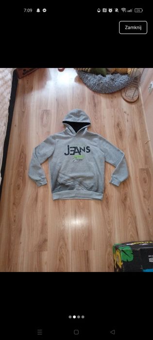 Szara bluza męska XXL