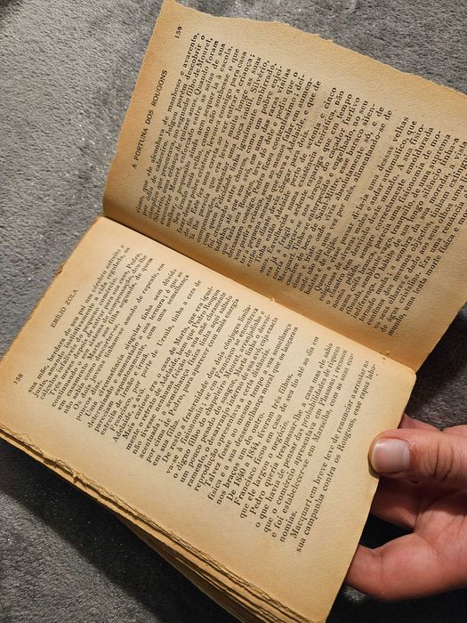 A Fortuna dos Rougons – Emílio Zola, livro antigo, romance, anos 20