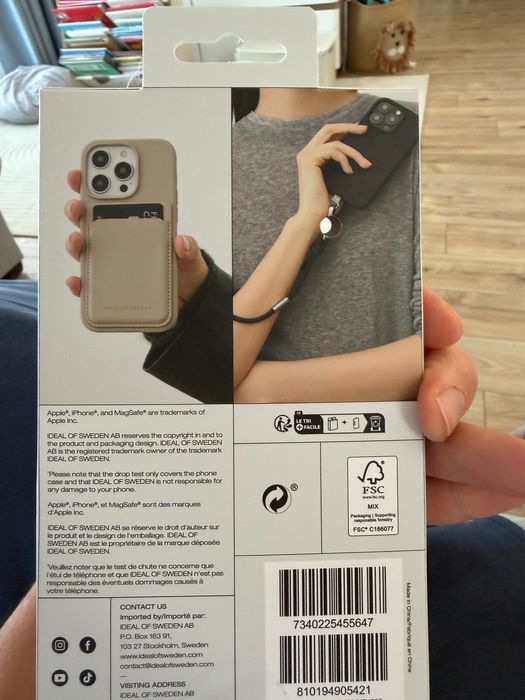 Siliconowa osłona Iphone 17 pro ideal of sweden