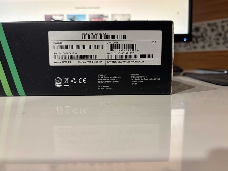 D-Link DWR-961 LTE-A Cat7 – nowy router 4G+, zafoliowany, bez simlocka